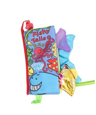 Amosfun Educational Toys Early Education Toys Cloth Book Study Book Animal Baby