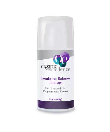 Feminine Balance Therapy - USP Bio-Identical Progesterone Cream - 3 oz