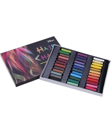 Temporary Hair Dye Pen - Washable Hair Color Professional Washable Hair Dye - Hair Chalk Hair Color Stick - Temporary Hair Dye Timely Hair Color(36 Colors) - Buy Online on GoSupps.com