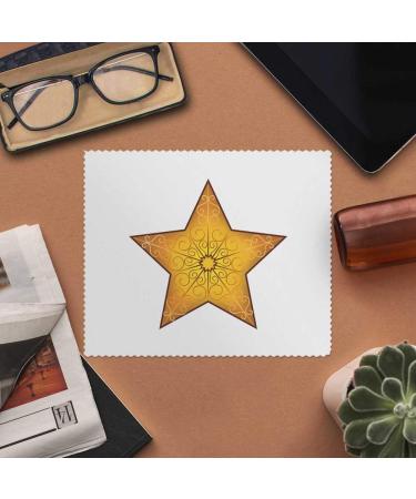 Buy 2 x Decorative Star Microfiber Glasses Cleaning Cloths | Perfect for Streak-Free Shine | International Shipping - Buy Online on GoSupps.com