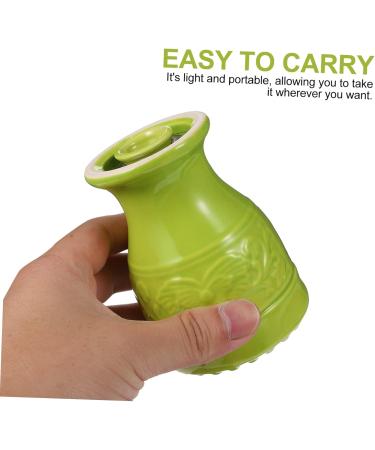 Buy Homsfou Moxa Sticker & Burner Set - Double Layer Ceramic Moxibustion Device for Massage & Beauty Tools - International Shipping Available - Buy Online on GoSupps.com