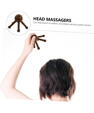 Buy Gleavi 6 STK Massage Device - Five Claw Hair Scalp Washer & Handheld Head Massager | Face & Back Trigger Spa Comb - Buy Online on GoSupps.com