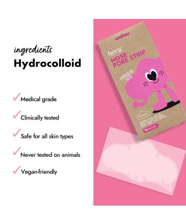 Herg Extra Large Hydrocolloid Patches - Dermatologist-Approved Overnight Pore Strips for Pimples, Zits, and Oil - Absorb Acne Nose Gunk - 12 Count - Buy Online on GoSupps.com
