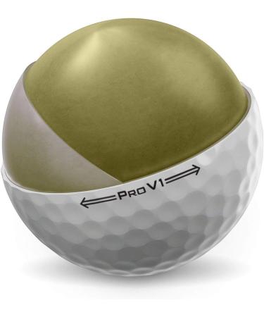 Titleist Pro V1 Golf Balls - Prior Generation (White, Low Numbers) | One Dozen - Buy Online on GoSupps.com