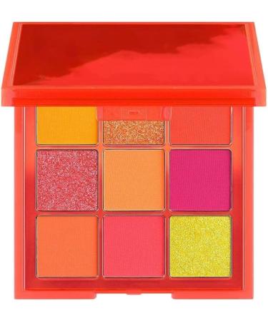 Jojomis 9 Colors Eyeshadow Palette Soft Professional Highly Pigmented Blendable Bright Compact Matte Shimmer Metallic Eye Makeup for Women Ladies Cosmetics - Buy Online on GoSupps.com