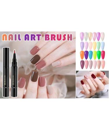  Generisch Gel nail pen set - 5 ml - Quick drying - Long lasting - No UV lamp required - For manicures and nail art - Easy to apply (A) - Buy Online on GoSupps.com