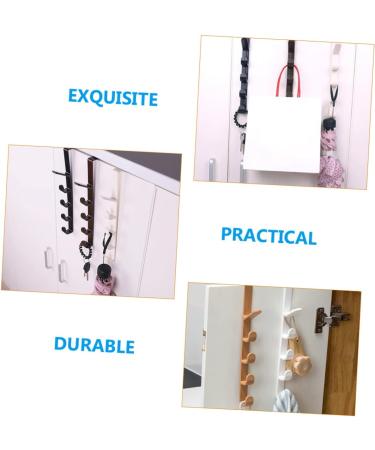 HOOTNEE 3pcs Coat Hangers Towel Rack Hat Hanger Door Hanging Rack Hat Hook Organizer Key Chain Multifunction - Buy Online on GoSupps.com