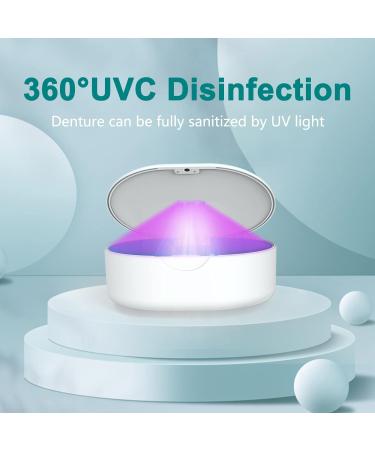 Portable Retainer Case with Drying Vent Holes and Clip for Invisalign - White - Buy Online on GoSupps.com