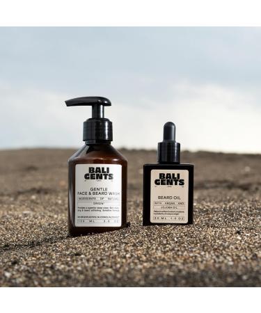 BALI GENTS Beard Oil - Huile v g talienne l'huile d'argan l'huile de jojoba et l'huile de tournesol - Soin de barbe non gras pour des poils doux et une peau saine - 30 ml - Buy Online on GoSupps.com