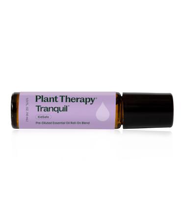 Plant Therapy Tranquil Essential Oil Blend 10 mL (1/3 oz) 100% Pure Pre-Diluted Roll-On Natural Aromatherapy Excellent for Meditation and Relaxation