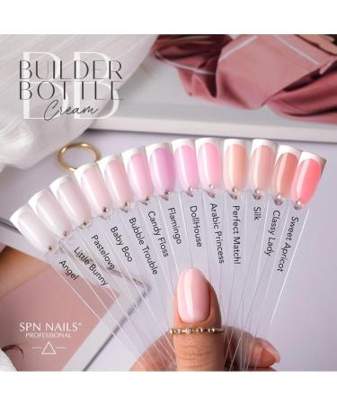 SPN Nails Professional Bubble Trouble Builder Bottle Cream Gel Nail Polish 10ml- Builder Gels for Nails Extension - Blush Pink Shade - Salon-Lasting Manicure LED/UV Lamp Curable - Buy Online on GoSupps.com