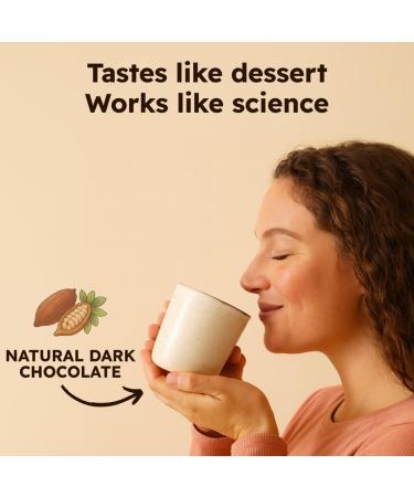 Brainoa Sleep Cocoa for Chocolate Lovers With Magnesium Glycinate, Ashwagandha, Reishi Mushroom & L-Theanine Bedtime Sleep Aid Drink for Adults No Melatonin, Added Sugar, or Artificial Flavors - Buy Online on GoSupps.com