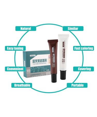 Professional Waterproof Tattoo Cover Up Concealer Set for Total Coverage of Birthmarks, Acne Scars & Spots - Buy Online on GoSupps.com