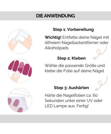 Fairy Nail UV Foils - Self-Adhesive Gel Wraps (16 Pieces) | Elegant Nail Polish Strips for Easy Application | International Shipping Available - Buy Online on GoSupps.com