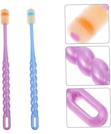 Minkissy 28 STK Extra Soft Toothbrushes for Toddlers - Brightening Tooth Cleaning with Soft Bristles | Durable PP Handle & Product Manual - Buy Online on GoSupps.com