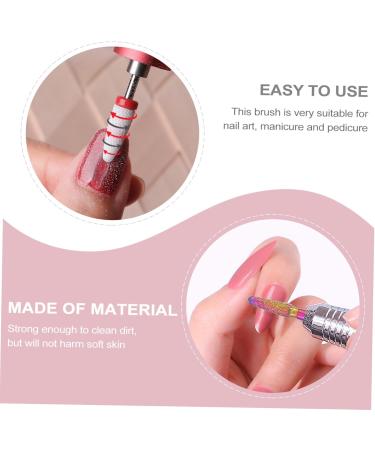 Ipetboom 1 Nail Polish Set Diamond Nail File Power Tool Toe Separators for Pedicure Ceramic Drill Bit Nail Dotting Tool Nail Drill Head Nail Art Tool Manicure Grinding Head Metal - Buy Online on GoSupps.com