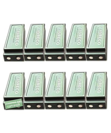 10 Pack 2000mAh 7.2V NiMH Battery for Scanreco 592 Battery RSC7220 13445 NiMH Replacement Battery for Scanreco 590 592 960 BS590 Cifa EA2512 Effer Fasse Fassi FBS590