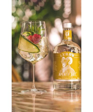 Lyre's Aperitif Dry Non-Alcoholic Spirit - Dry Vermouth Style - 23.7 Fl Oz | Award Winning - Buy Online on GoSupps.com