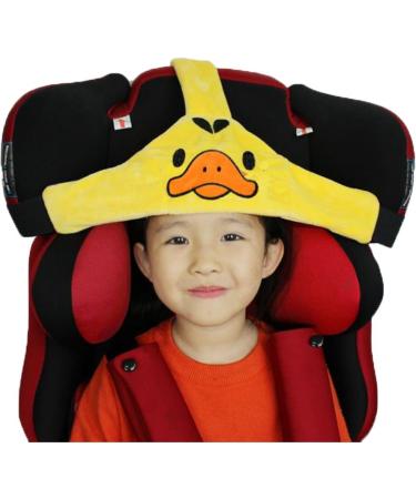 MINGZE Baby Child Car Seat Head Support - Adjustable Sleep Positioner & Safety Belt Protector (Blue) - Buy Online on GoSupps.com