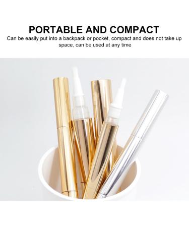 BESTYASH 2pi ces Tube Gloss Vide Aluminium Applicateur pour Huile Ongles et L vres Stylo Vide pour Cosm tiques Format Portable et Pratique Couleur Al atoire - Buy Online on GoSupps.com