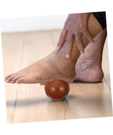 OHPHCAL 2 Health Ball Handball Stress Ball - Premium Wood Massage Balls for Adults | Ideal Gifts & Foot Muscle Relief - Buy Online on GoSupps.com