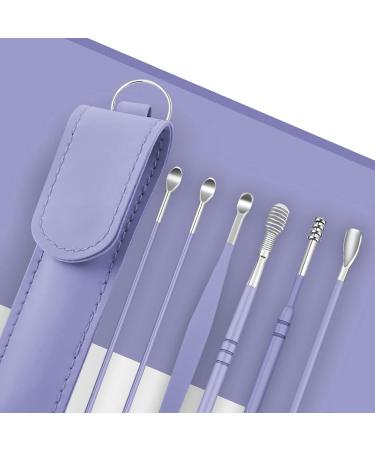 6 Pieces Ear Canal Cleaning Set Ear Wax Cleaning Tools Set Spiral Design Stainless Steel Ear Picks Ear Wax Removal Set Portable Ear Canal Cleaning Set Baby Ear Plugs for Flying (D One Size) One Size D - Buy Online on GoSupps.com