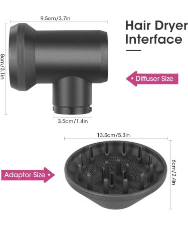 Dyson Airwrap Styler Diffuser and Adaptor Attachment for Curly Hair - Hairdryer Accessories - Buy Online on GoSupps.com