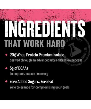 Clear Whey Isolate Protein Powder - Easy to Digest and Mix 5g BCAA Deliciously Juicy Refreshing Anytime Drink for Men and Women Watermelon Limeade 500g (20 Servings) Watermelon Limeade 1.1 Pound (Pack of 1) - Buy Online on GoSupps.com
