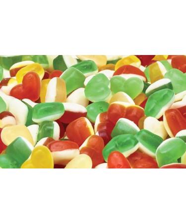 Sweetzone Fruity Love Hearts Sweet Tub Mixed-Fruit Halal Sweets Tub 350 pc 805 g Heart Sweets for Sweet Enthusiasts and Gummy Sweets Connoisseurs - Buy Online on GoSupps.com
