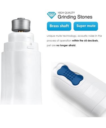 Dog Nail Grinder Electric Premium Cat Nail Trimmer Pets File Gentle Paws Nail Grooming Trimmer Clipper for Dogs Cats Hamsters Rabbits and Birds Suitable for Medium and Small Pets - Buy Online on GoSupps.com