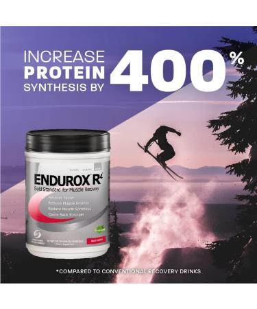 PacificHealth Endurox R4 Post Workout Recovery Drink Mix - 4.56 lb, 28 Serving - Tangy Orange Flavor | Protein, Carbs, Electrolytes & Antioxidants for Muscle Recovery - Buy Online on GoSupps.com