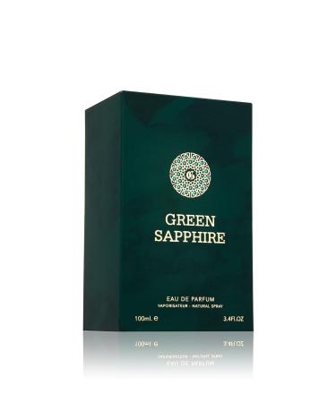 Fragrance World Green Sapphire Eau De Parfum 100ml 3.4 FL OZ | Unisex Green Sapphire 3.4 Fl Oz (Pack of 1) - Buy Online on GoSupps.com