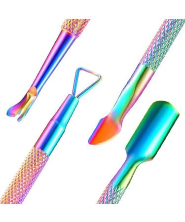 XUNXMAS Nail Shaver & Cutter Set - Stainless Steel Manicure & Pedicure Tools for Gel Polish - 2 Colorful Pieces for Perfect Nail Care - Buy Online on GoSupps.com