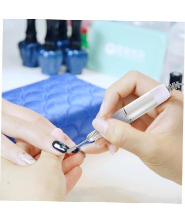 Ipetboom 1 Set Nail Polisher Nail Art Tool Nail Bits for Nail Drill Mini Files for Nails Nail Polish Drill Tools Pedicure Kit Professional Manicure Kit Nail Kit White Abs Drill - Buy Online on GoSupps.com