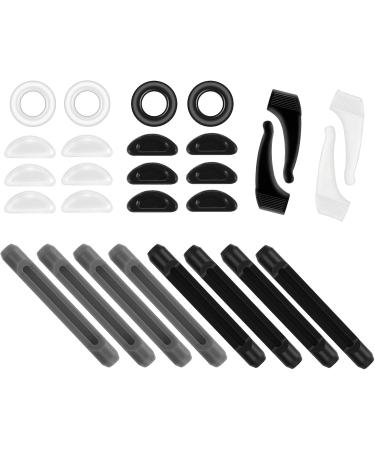 Buy Wllhyf 14 Pairs Silicone Anti-Slip Glasses Ear Lips & Nasal Pads Set - Comfort & Safety for Glasses Sunglasses & Reading Glasses - Buy Online on GoSupps.com
