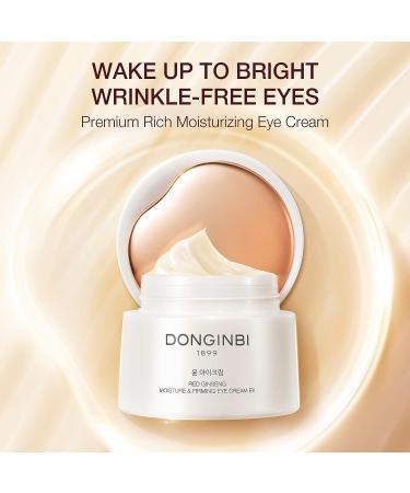 DONGINBI Red Ginseng Moisture & Firming Eye Cream EX - Anti Aging, Moisturizing, Dark Circles & Wrinkles Treatment - 0.88 oz - Buy Online on GoSupps.com