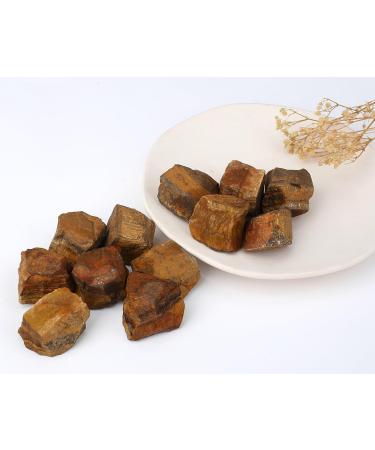 Xiannvxi 2 Tiger Eye Stone Crystals Set - Natural Healing Gemstones Premium Waterstones (4PCs) - Life Source Energy Stones - Buy Online on GoSupps.com