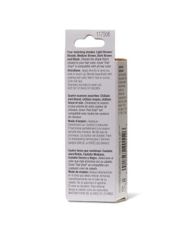 Cover Your Gray Hair Color Touch-Up Stick - Dark Brown | Quick & Easy Gray Coverage | International Shipping Available - Buy Online on GoSupps.com