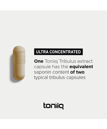 Toniiq Ultra High Strength Tribulus Testosterone Booster - 120 Caps - Buy Online on GoSupps.com