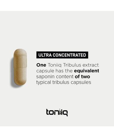 Ultra High Strength Tribulus Terrestris Extract - 1300mg Concentrated Formula - Natural Testosterone Supplement for Men & Women - 95% Steroidal Saponins - Tribulus Powder - Buy Online on GoSupps.com
