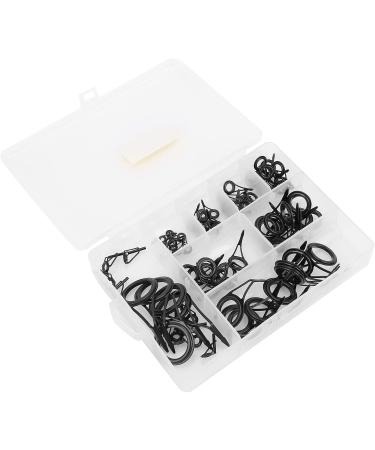 Entatial Straight Single Foot Rings Wear-resistant Smooth Single Foot Guide Rings Kit Practical for Outdoor Fishing - Buy Online on GoSupps.com