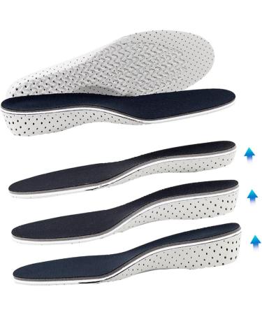 FRCOLOR Heel Lift Inserts - Invisible Height Increase Insoles for Men | Comfortable Full Length Elevator Shoe Inserts - Buy Online on GoSupps.com