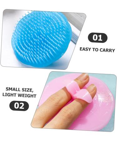 Soesfoufu 4-Pack Scalp Massager Shampoo Brush - Ultimate Hair Care & Dandruff Relief - Buy Online on GoSupps.com