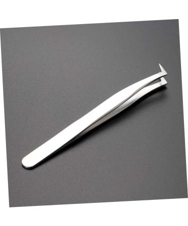Frcolor 2pcs Curved Lipped Eyelash Extension Tweezers - Professional Angled Lash Curlers & Salon Accessories for Perfect Fake Eyelashes - Buy Online on GoSupps.com