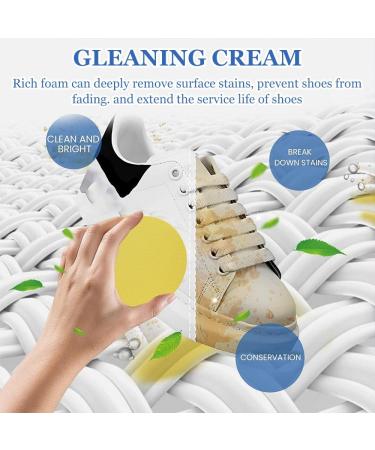 White Shoe Cleaning Cream White Shoe Cleaning Cream Multifunctional Cleaning Cream Stain Remover Cream F r die Reinigung aller Arten von Schuhen - Buy Online on GoSupps.com