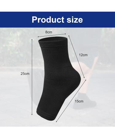 Kitnelw Compression Socks for Women & Men - 4 Pairs Black Compression Stockings for Sports & Travel | L/XL - Buy Online on GoSupps.com