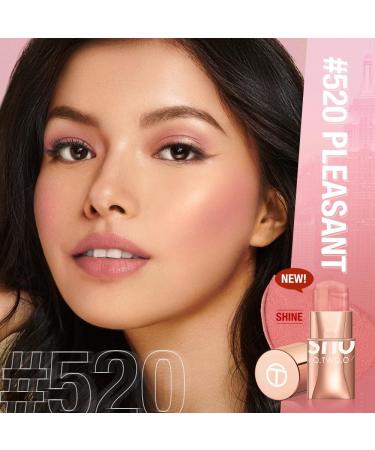 6 Colors Lipstick Glow Colour Bounce Blush Stick 3-In-1 Tint Buildable Waterproof Lightweight Blush Stick Cream Blends Perfectly Onto Skin Dainty For Eyes Lips & Cheeks Versatile Use (#520 Pleasant) - Buy Online on GoSupps.com