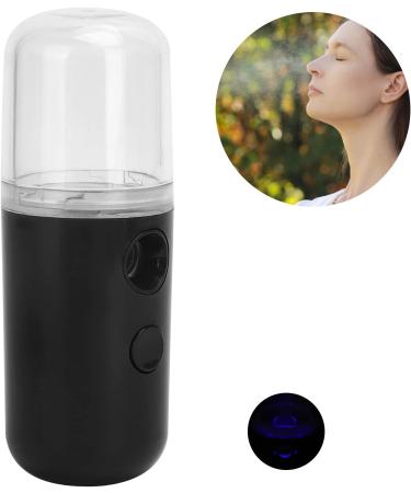 Nano Facial Steamer Nano Facial Mister Mini Face Humidifier Portable Facial Sprayer Handheld Face Mist Sprayer Rechargeable Moisturizing Hydrating Face Humidifier Sprayer (Black) - Buy Online on GoSupps.com