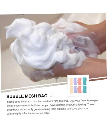 FOYTOKI 8pcs Soap Pouch for Shower Face Soap Holder Soap Sleeves for Soap Bars Bar Soap Bag Pe - Buy Online on GoSupps.com