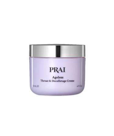 PRAI Beauty Ageless Throat & Decolletage Creme - Anti-Aging & Anti-Wrinkle Firming Neck Moisturizing Cream - 4.0 Oz 4 Ounce (Pack of 1)